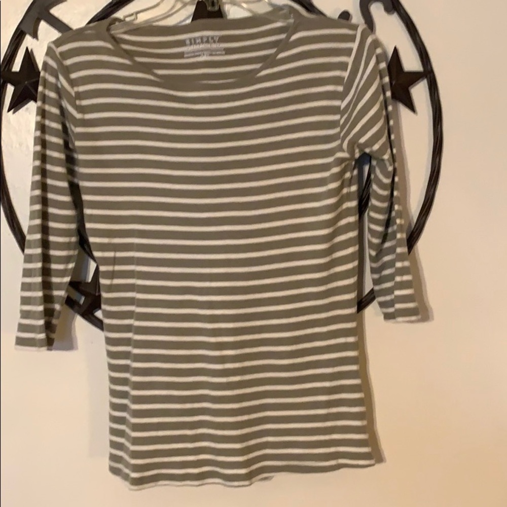 Small child SimplyStyled striped shirt